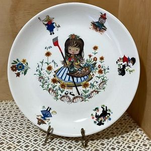 Vintage Old Foley James Kent, Ltd Nursery Rhyme Plate England